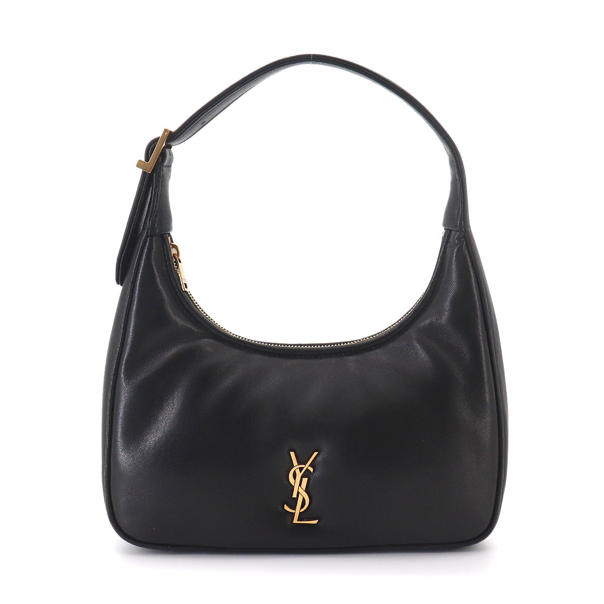 Calypso Mini Hobo Hand Bag Leather Black 791484 Purse