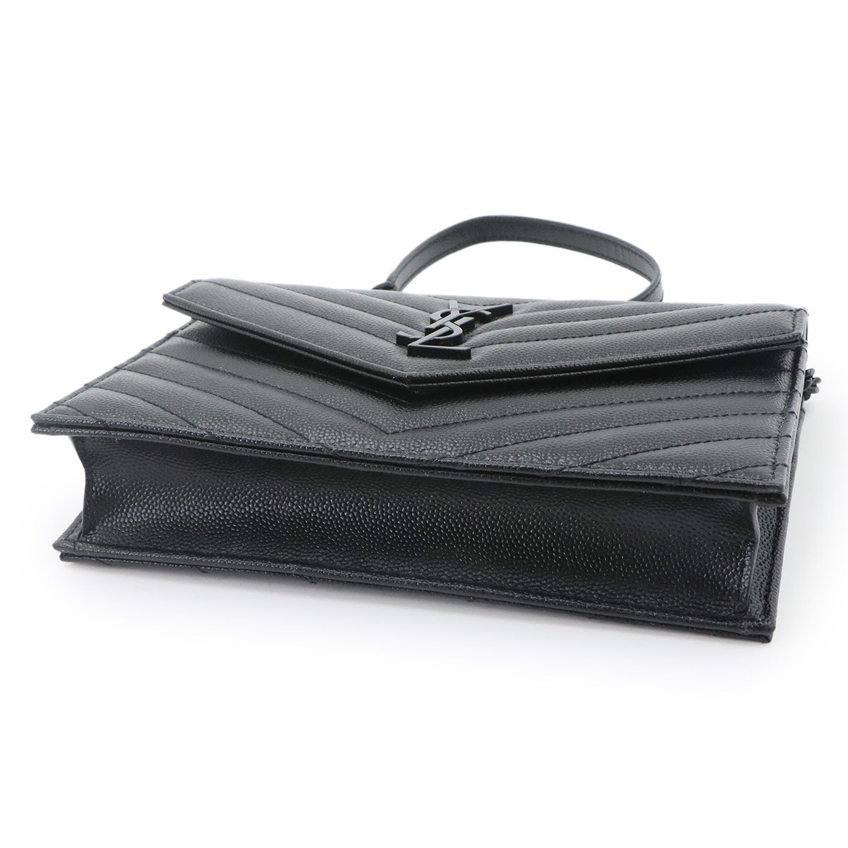 Cassandre Envelope Chain Wallet Leather 695108