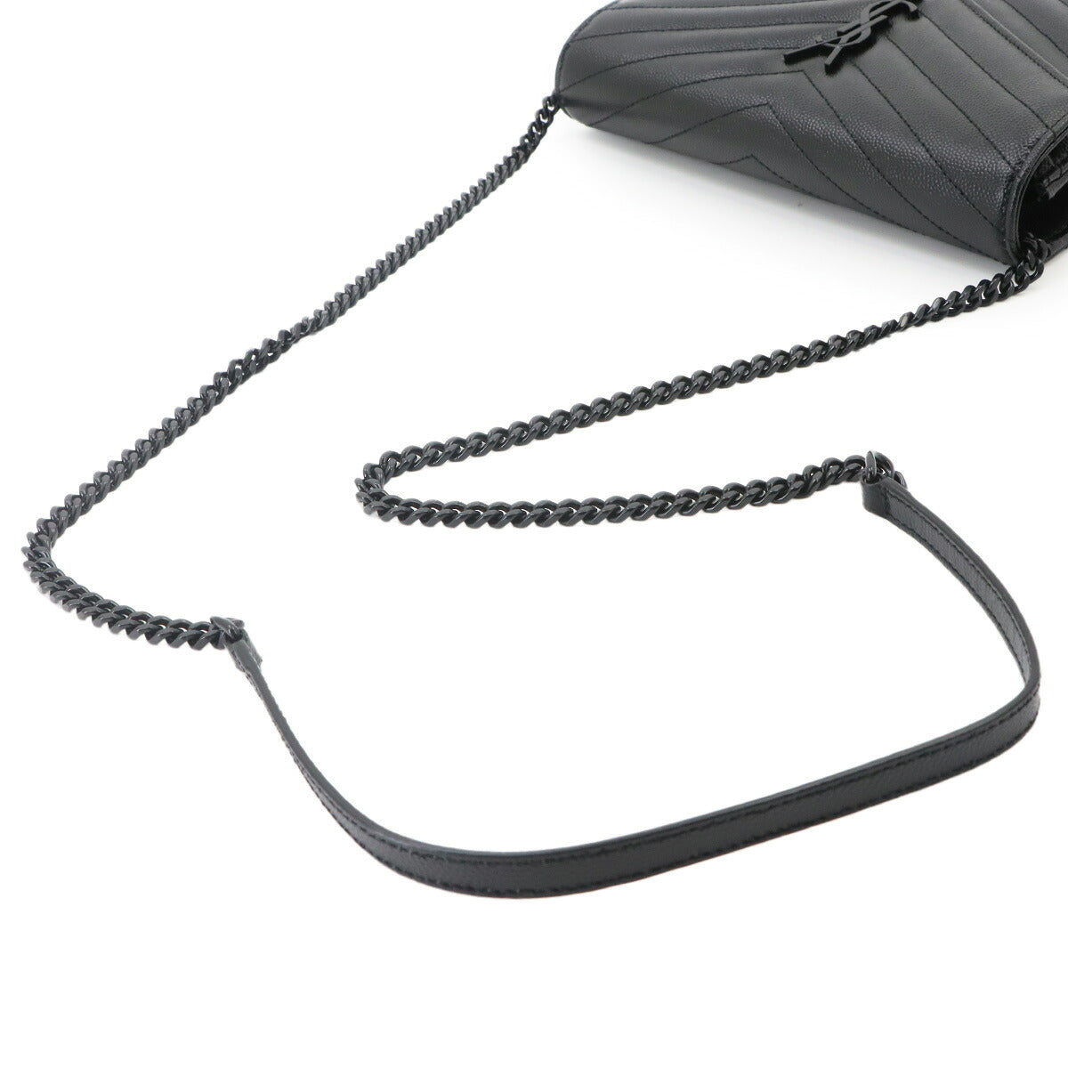 Cassandre Envelope Chain Wallet Leather 695108