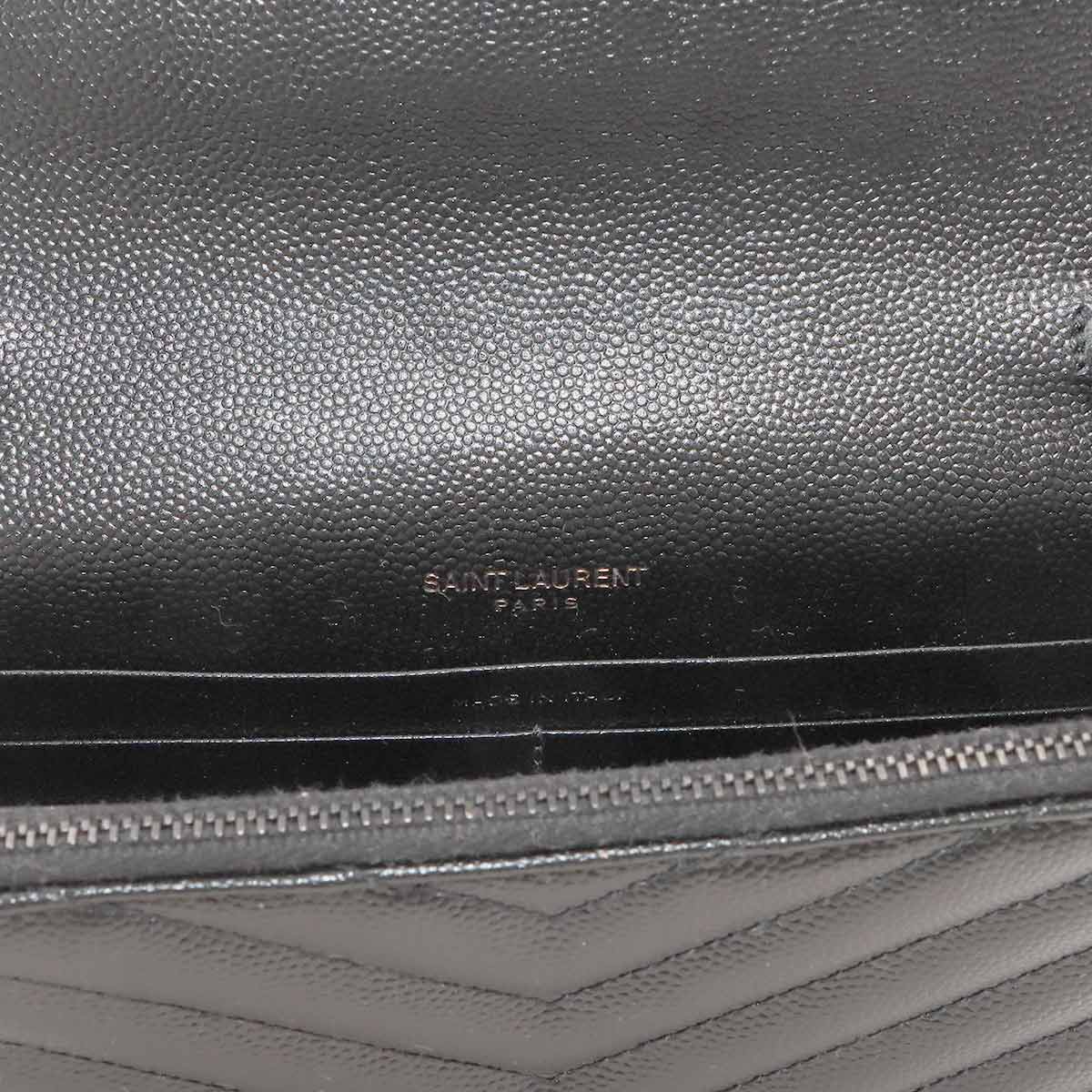 Cassandre Envelope Chain Wallet Leather 695108