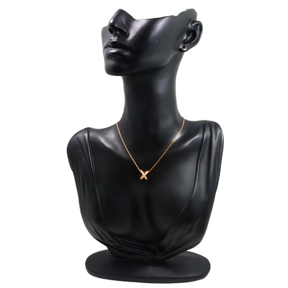 Liens Diamond Necklace 18K Pink Gold 750