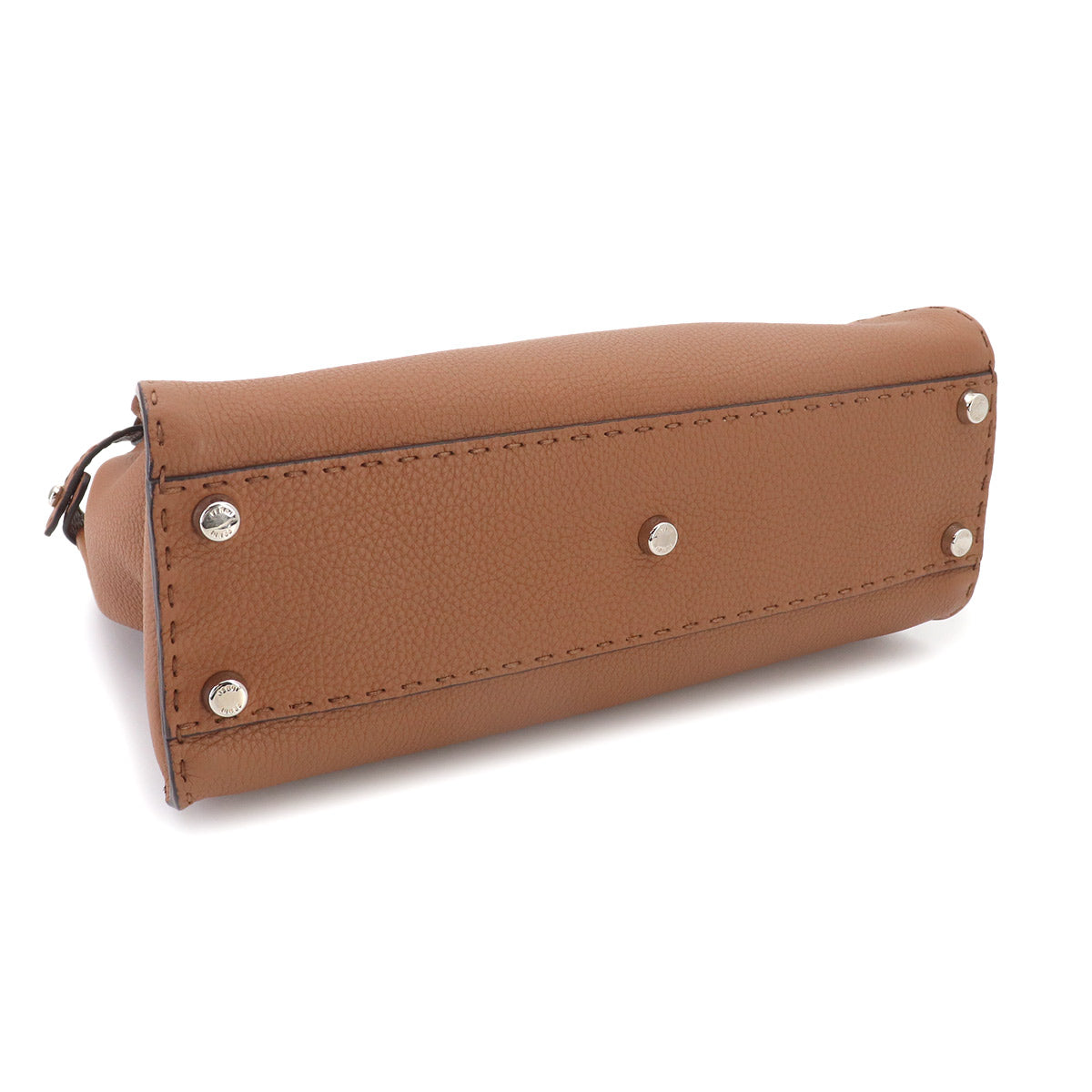 Selleria Peekaboo 2way Hand Shoulder Bag Leather Brown 8BN226