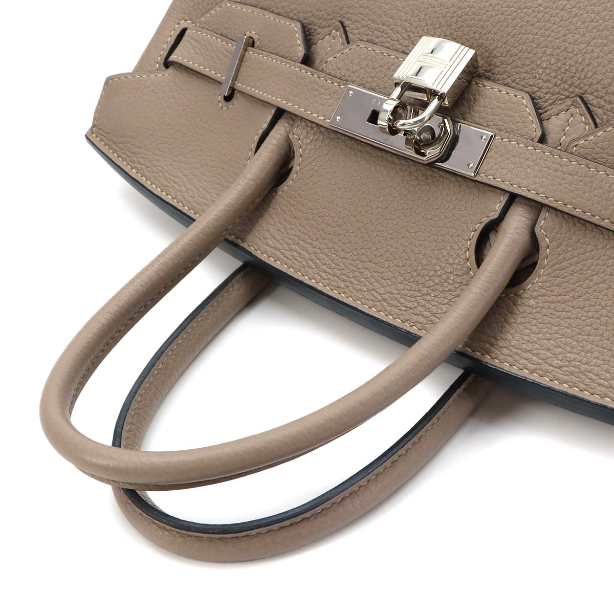 Birkin 30 Togo Leather Gris Tourterelle Hand Bag Purse
