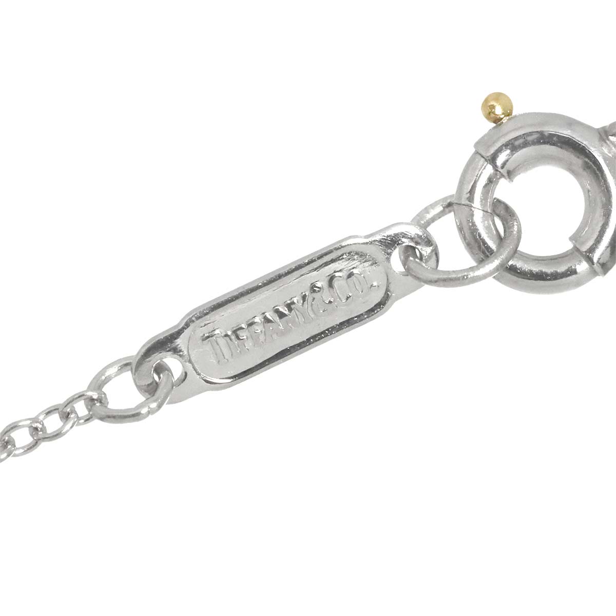 Victoria Small Diamond Necklace Platinum