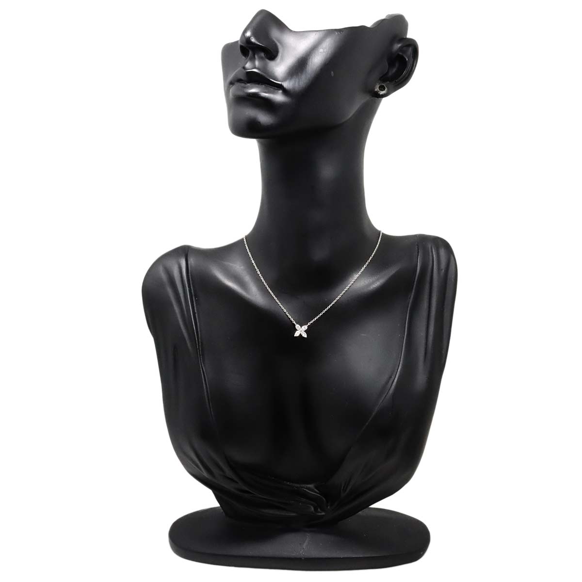 Victoria Small Diamond Necklace Platinum