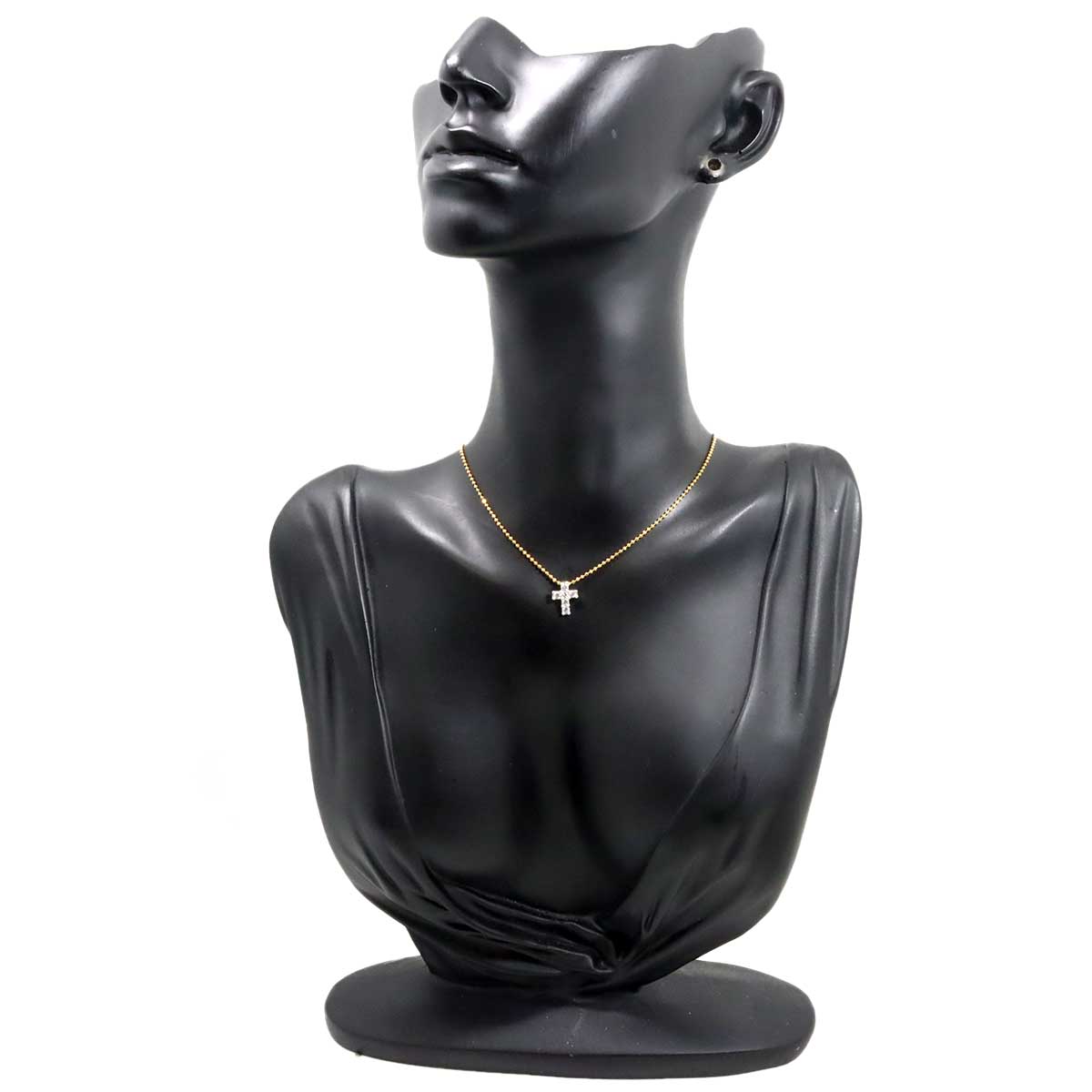 Diamond Necklace 18K YG WG 750