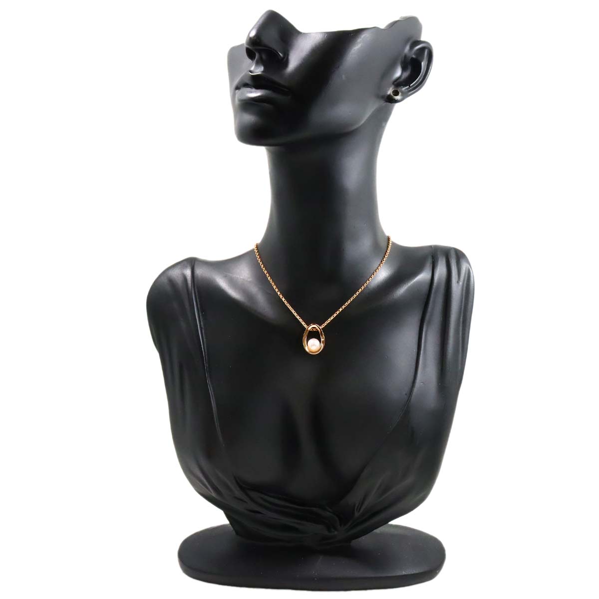 Akoya Pearl 6.5mm Necklace 18K PG 750