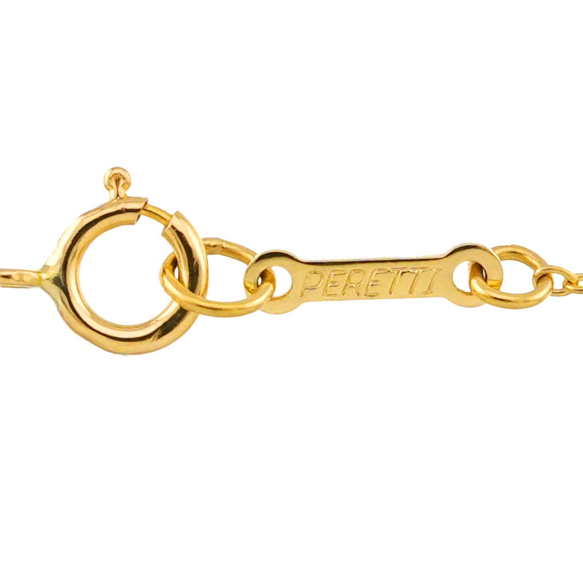 Double Loop Necklace 18K Yellow Gold 750