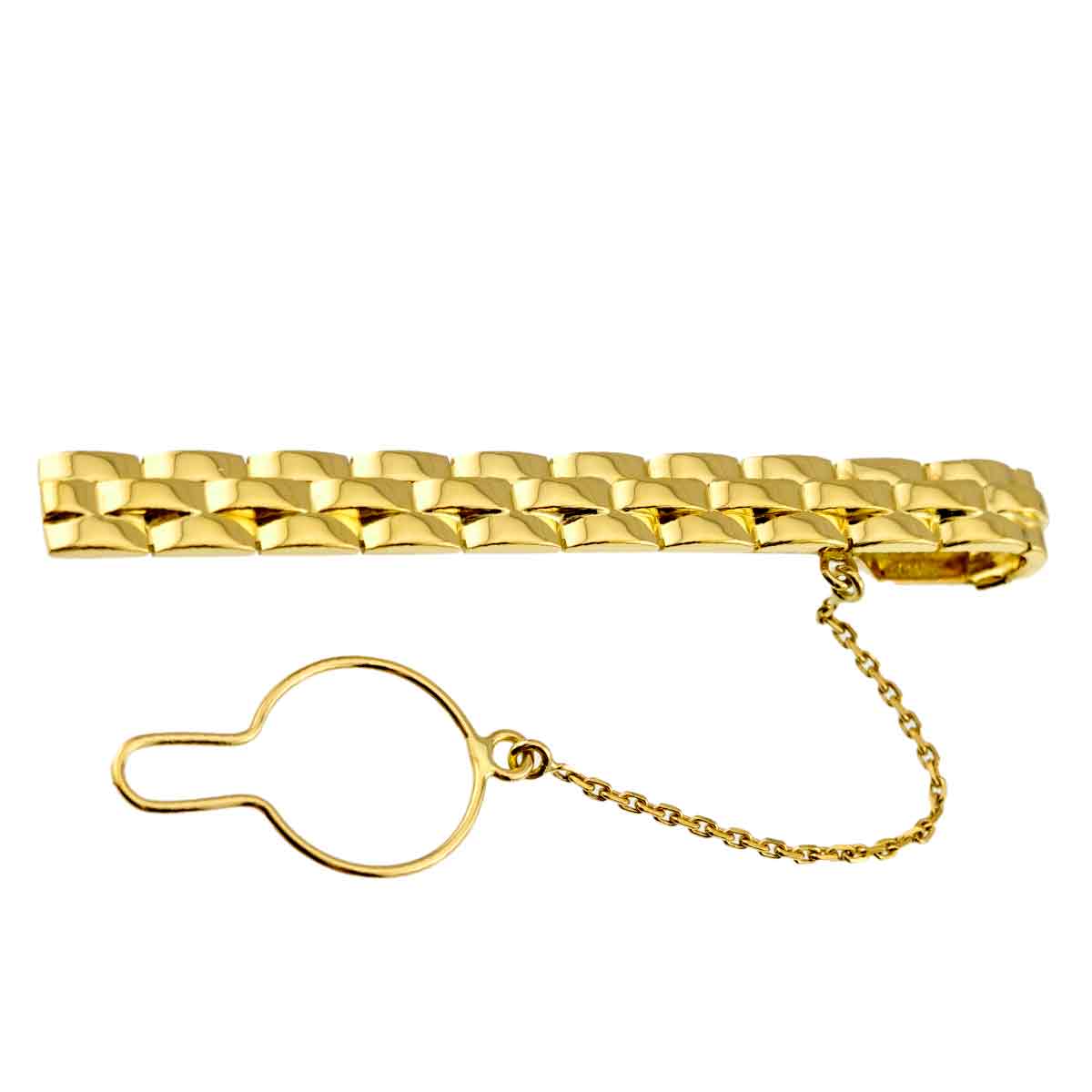 Panthere Tie Bar Tie Pin 18K Yellow Gold 750