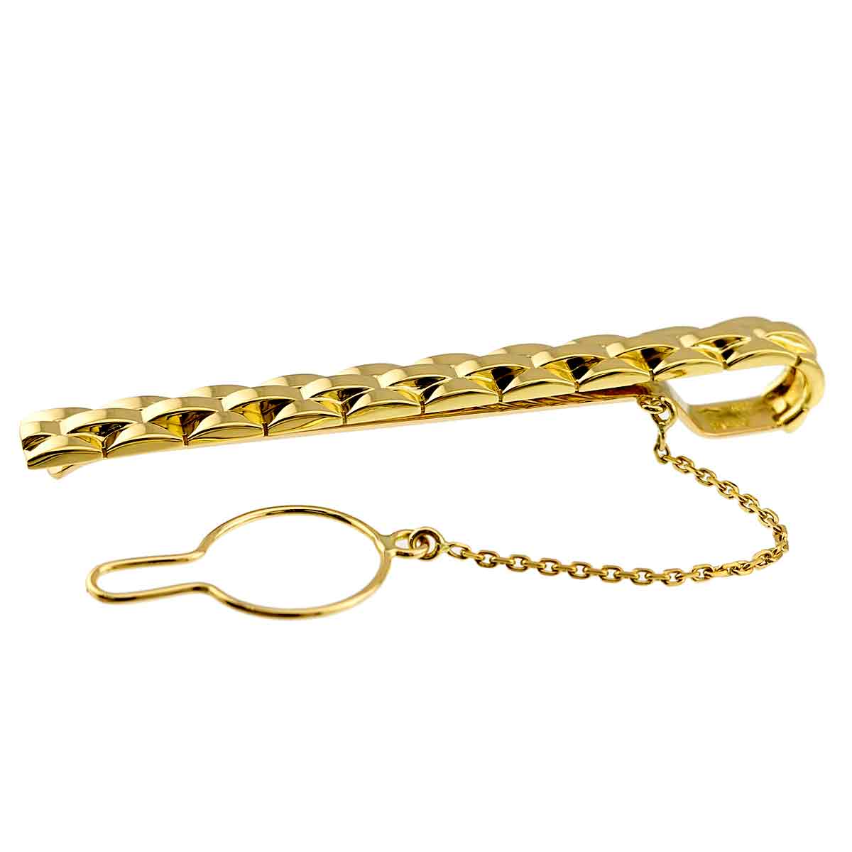 Panthere Tie Bar Tie Pin 18K Yellow Gold 750