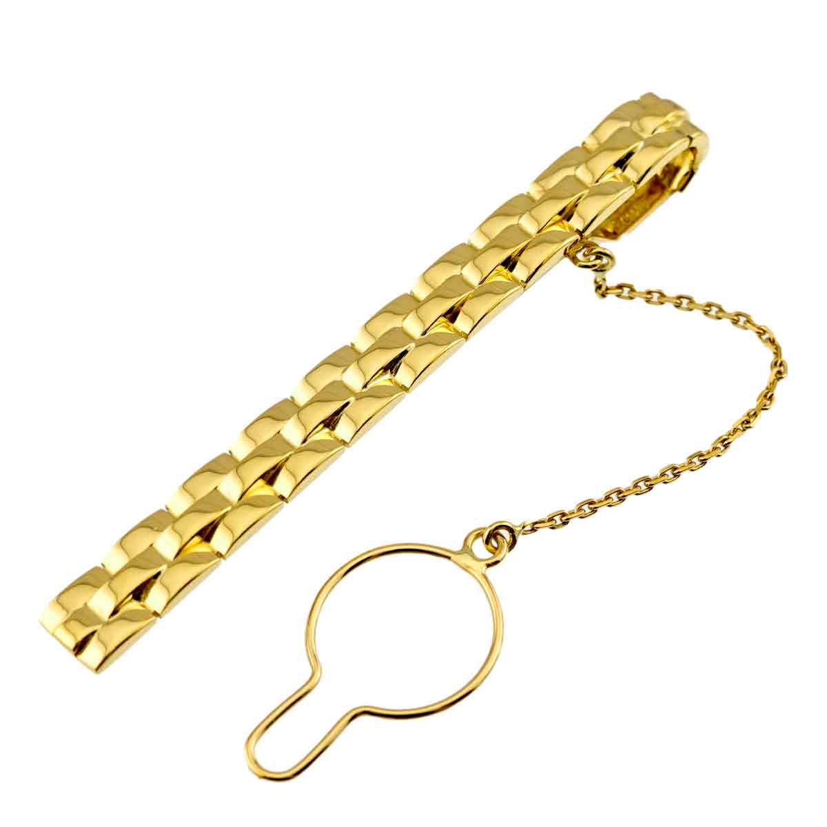 Panthere Tie Bar Tie Pin 18K Yellow Gold 750