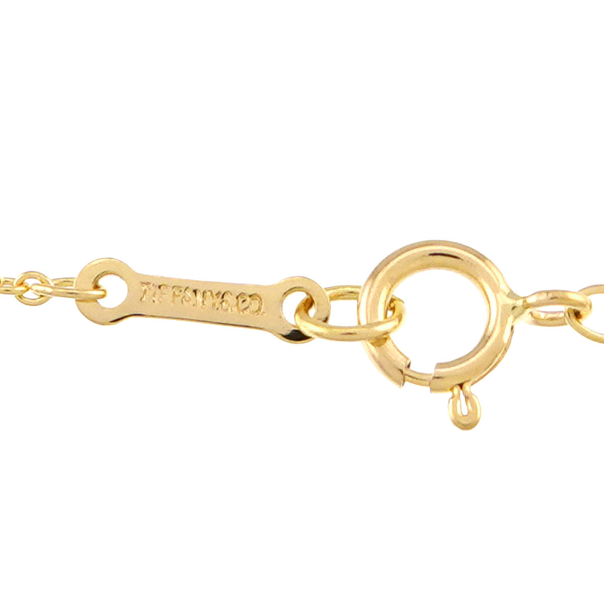 Bean Necklace 18K Yellow Gold 750