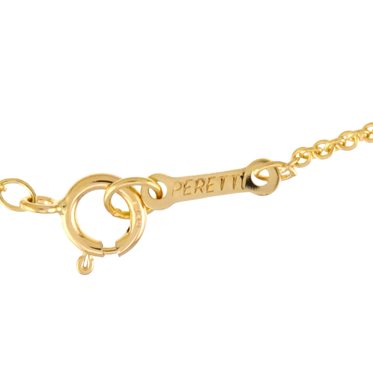 Bean Necklace 18K Yellow Gold 750