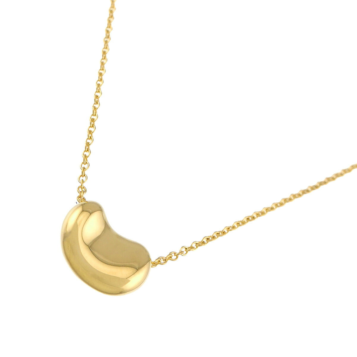 Bean Necklace 18K Yellow Gold 750