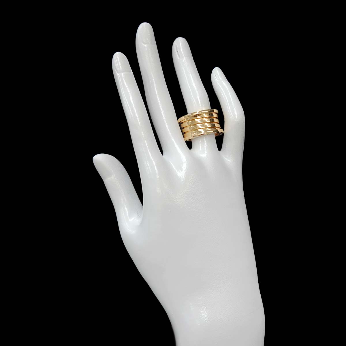 B-ZERO1 5 BAND Ring 18K YG 750 Size57 7.25-7.5(US)