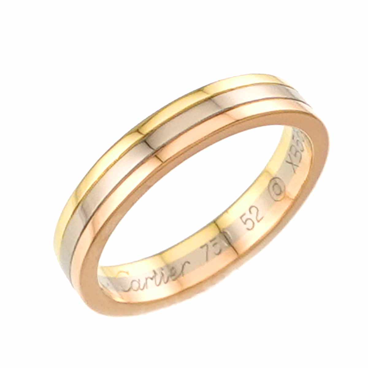 Vendome Ring 18K YG WG PG 750 size52 5.75-6(US)