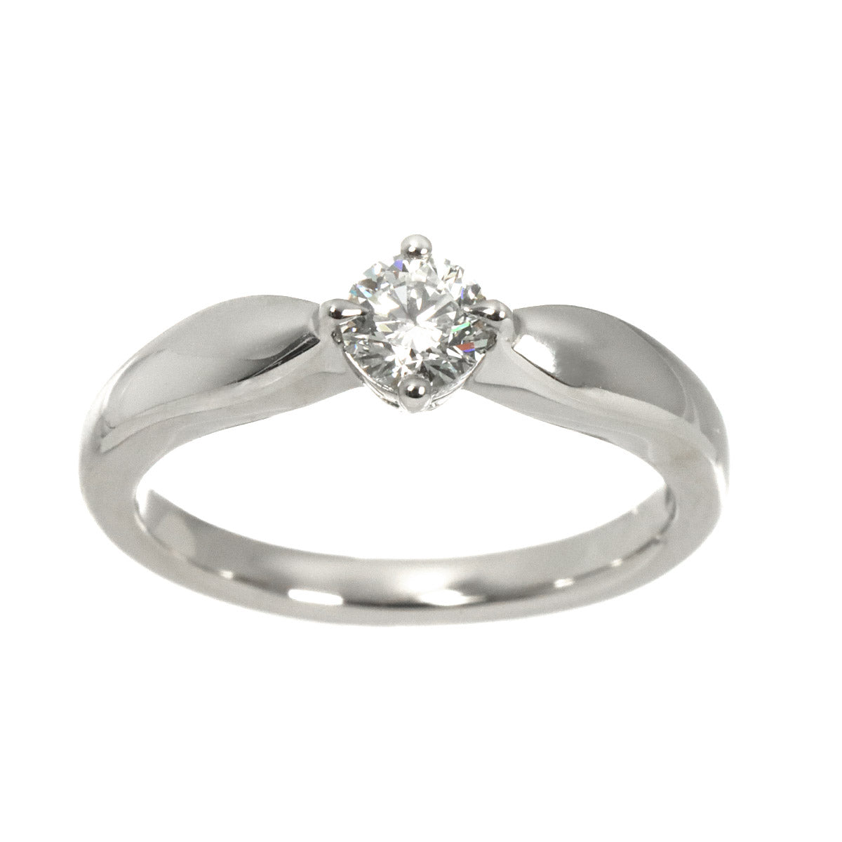 Diamond Ring Platinum size4.5-4.75(US)