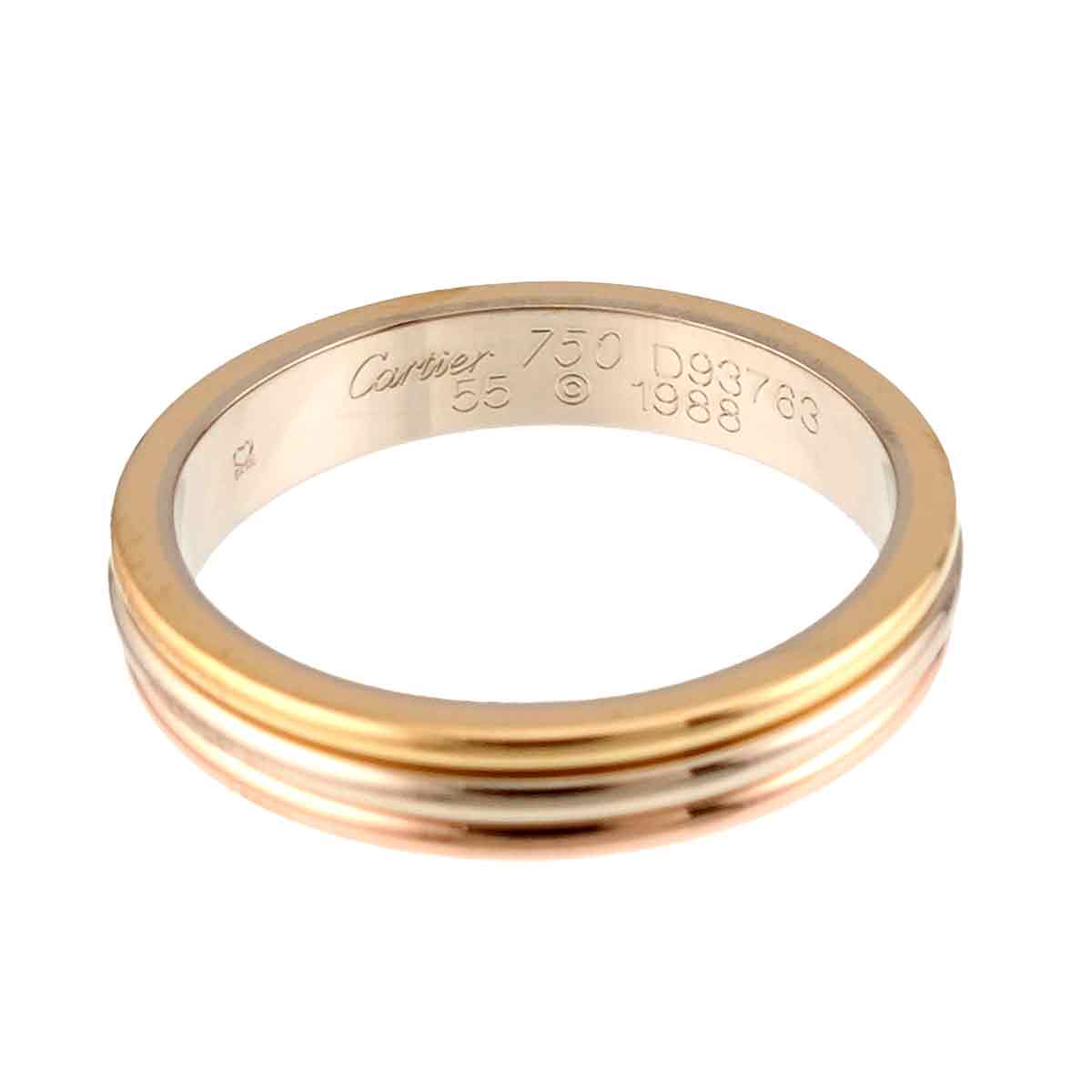 Vendome Ring 18K YG WG PG 750 size55 7.25(US)