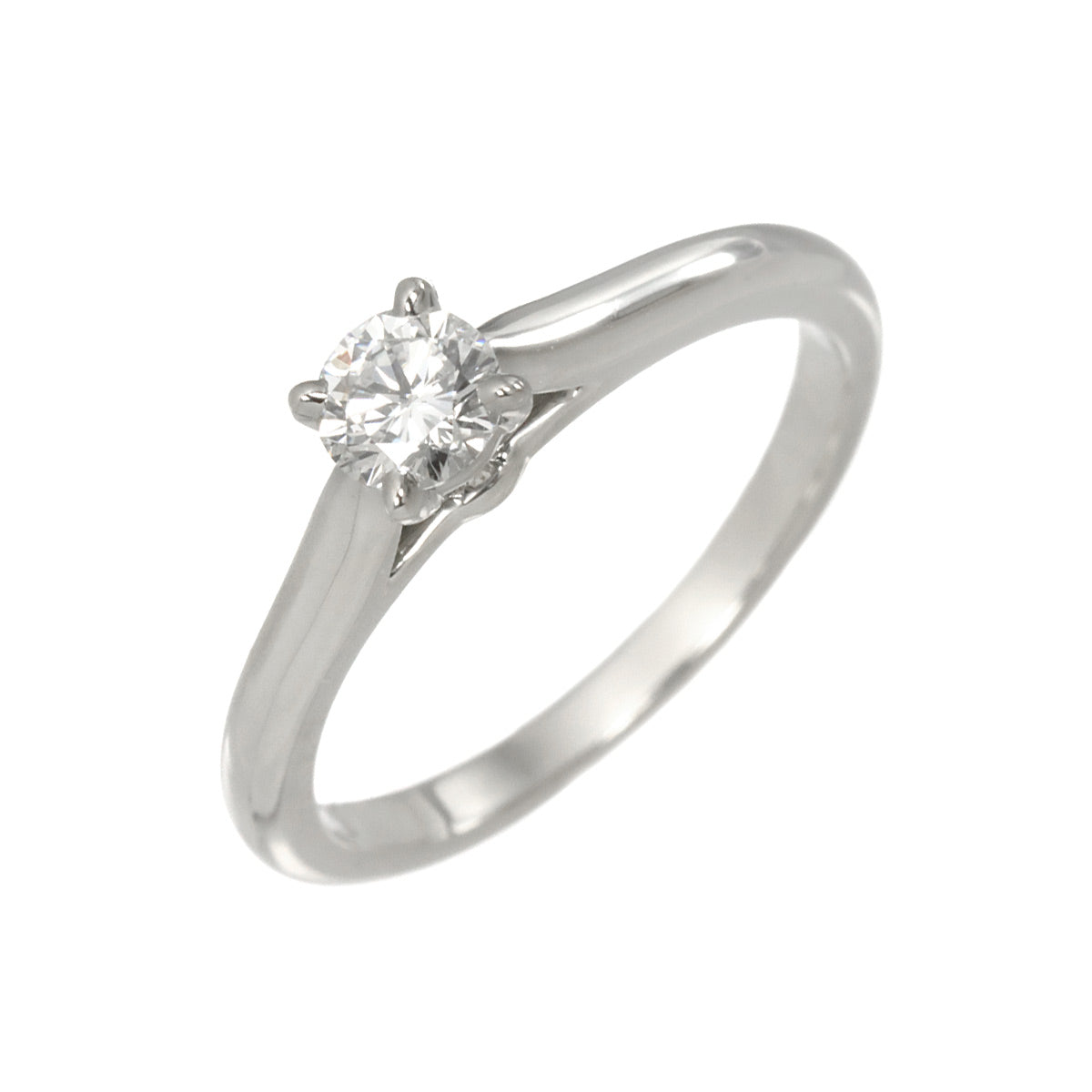 Diamond 0.25ct E/VVS2 Ring Platinum size47 4(US)