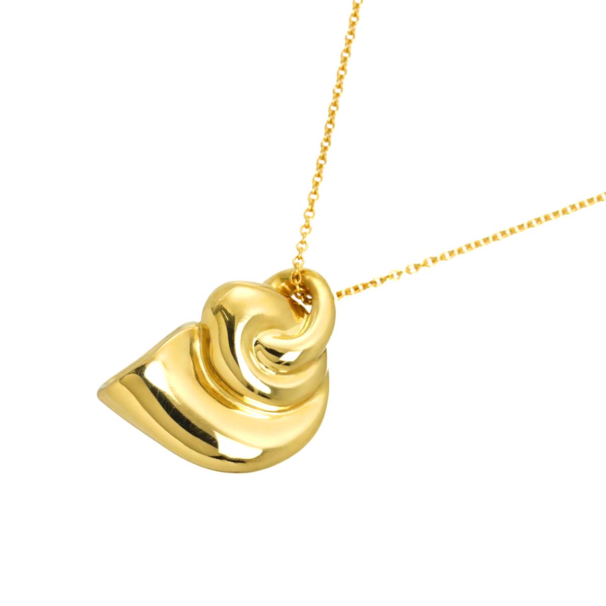 Horn Necklace 18K Yellow Gold 750