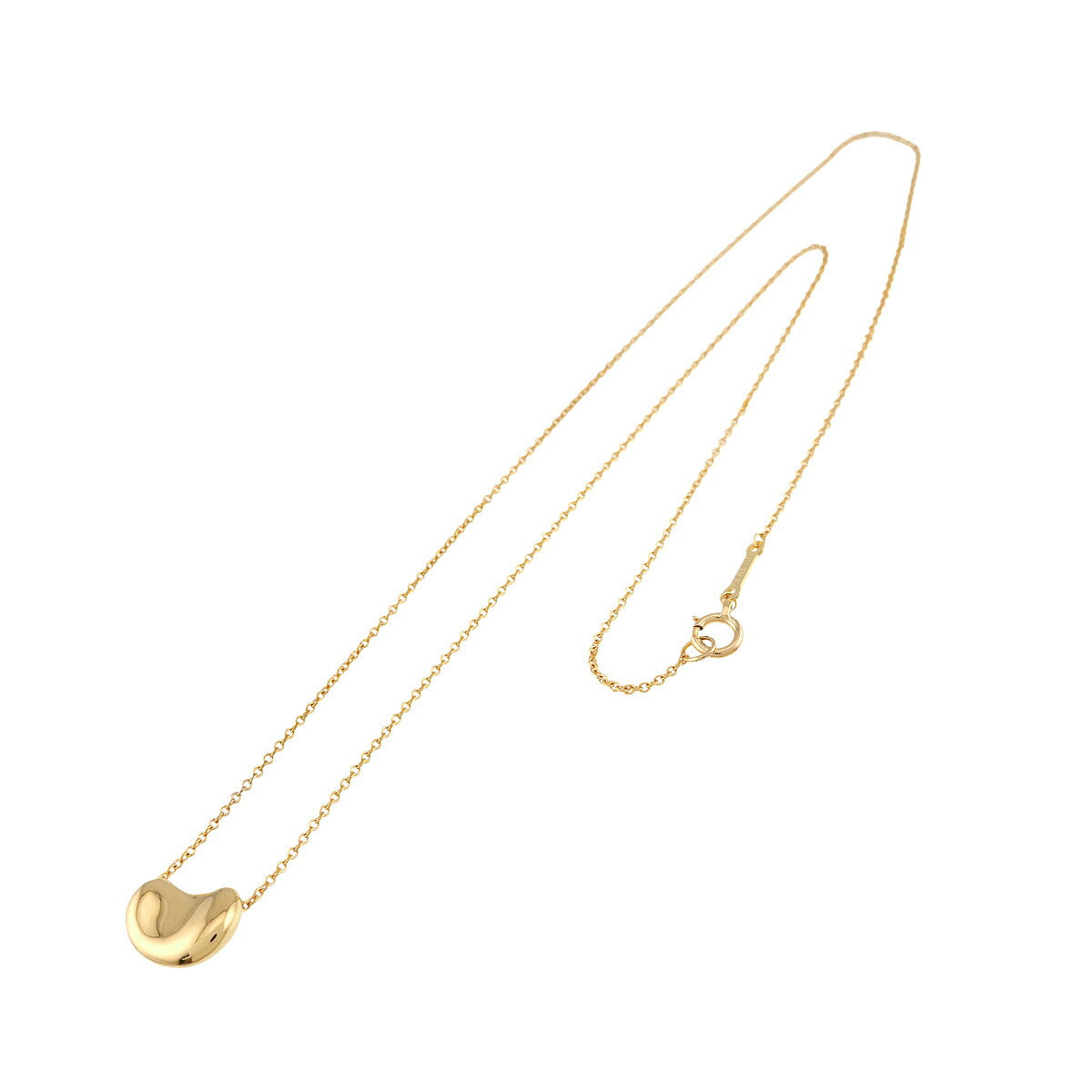 Bean Necklace 18K Yellow Gold 750