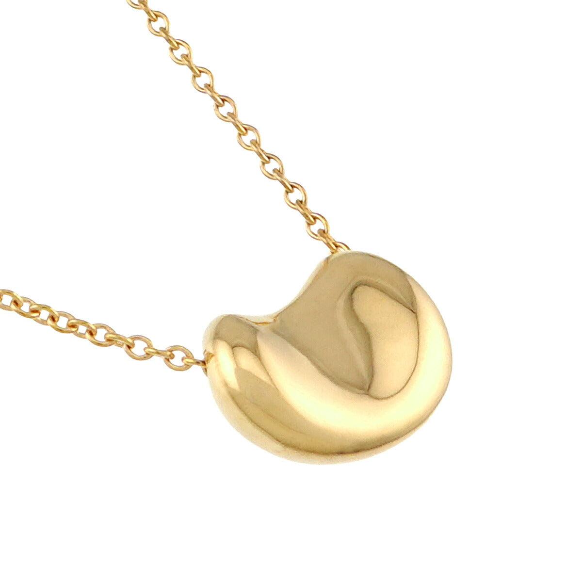 Bean Necklace 18K Yellow Gold 750