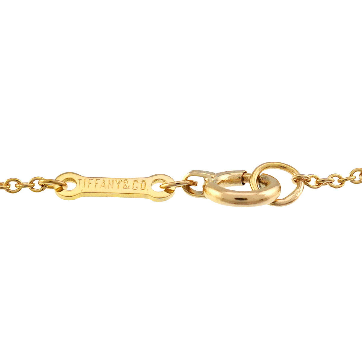 Bean Necklace 18K Yellow Gold 750