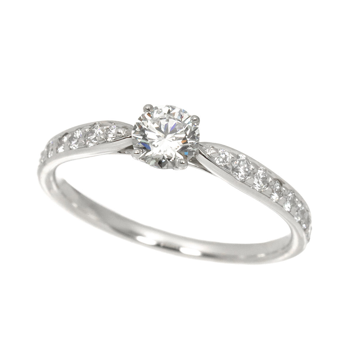 Harmony Ring Diamond 0.32ct Pt Platinum size5.25(US)