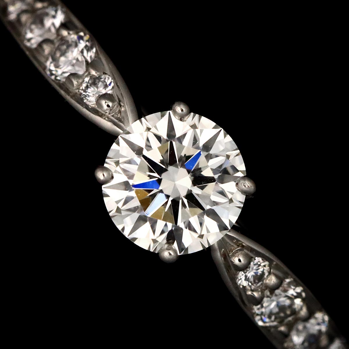 Harmony Ring Diamond 0.32ct Pt Platinum size5.25(US)