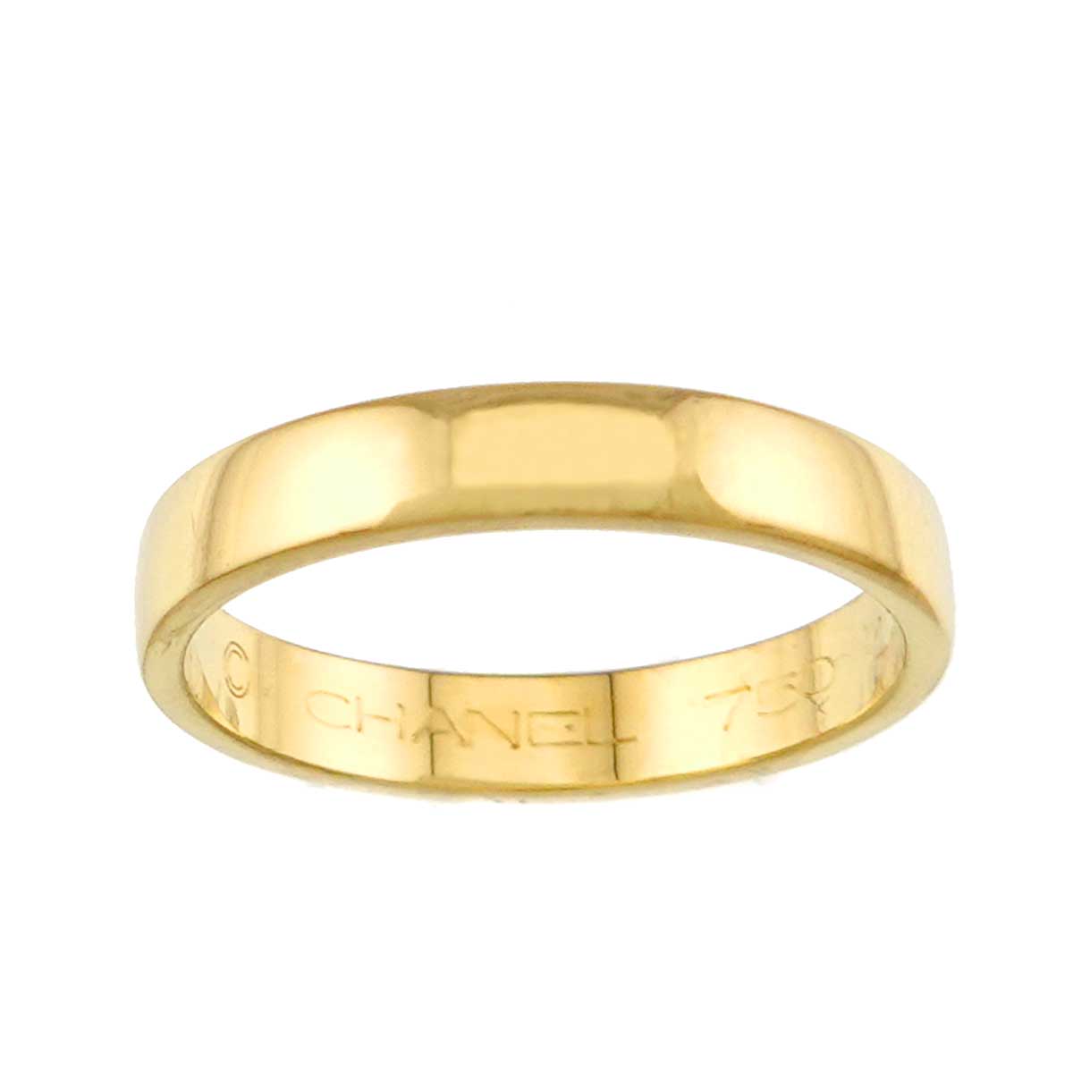 Ring 18K Yellow Gold 750 Size4-4.5(US)