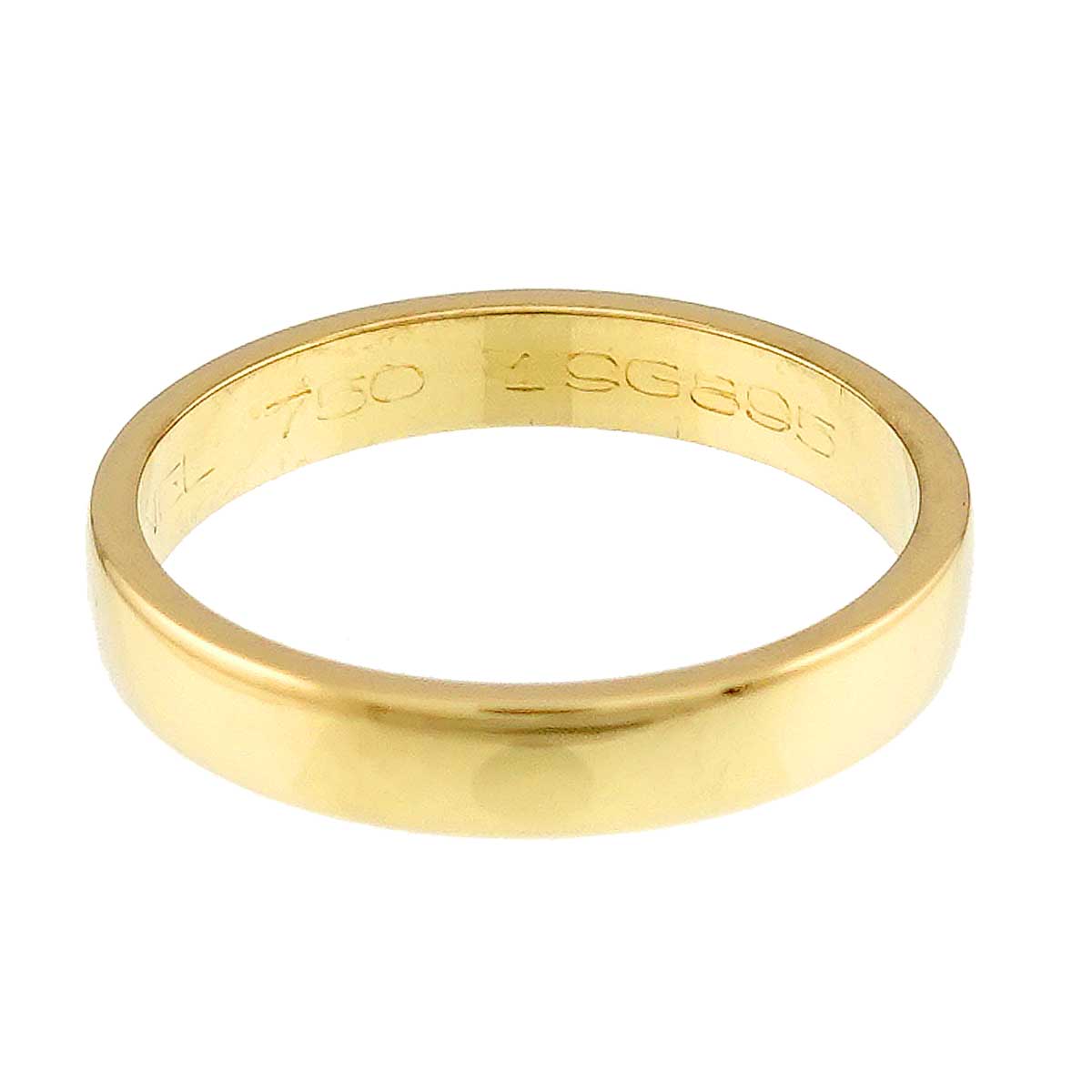 Ring 18K Yellow Gold 750 Size4-4.5(US)