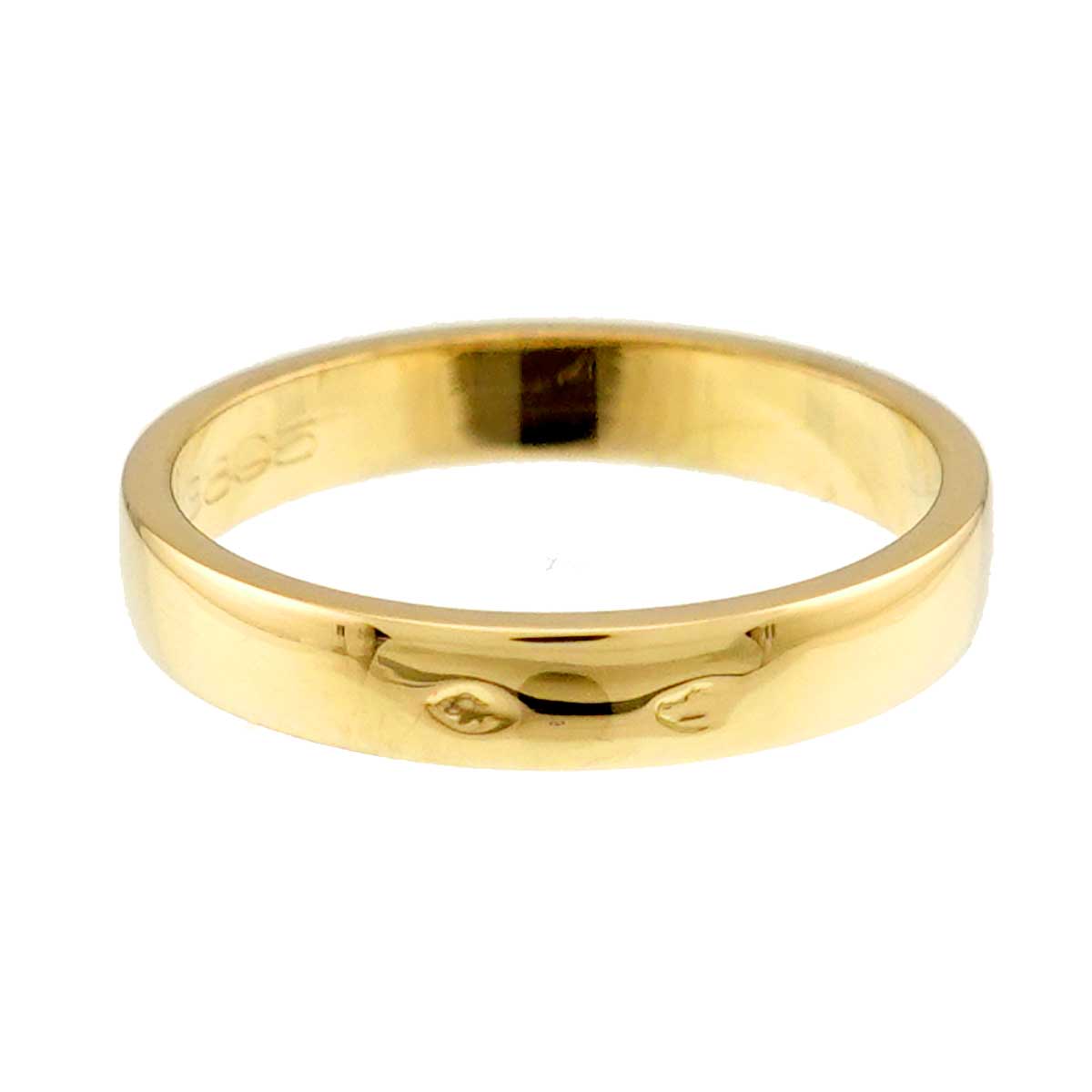 Ring 18K Yellow Gold 750 Size4-4.5(US)