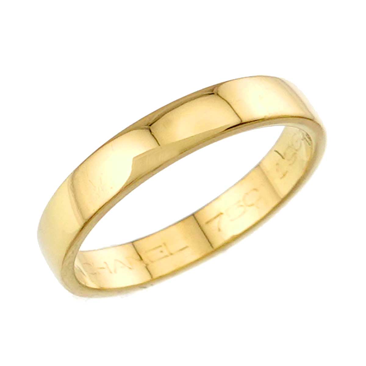 Ring 18K Yellow Gold 750 Size4-4.5(US)