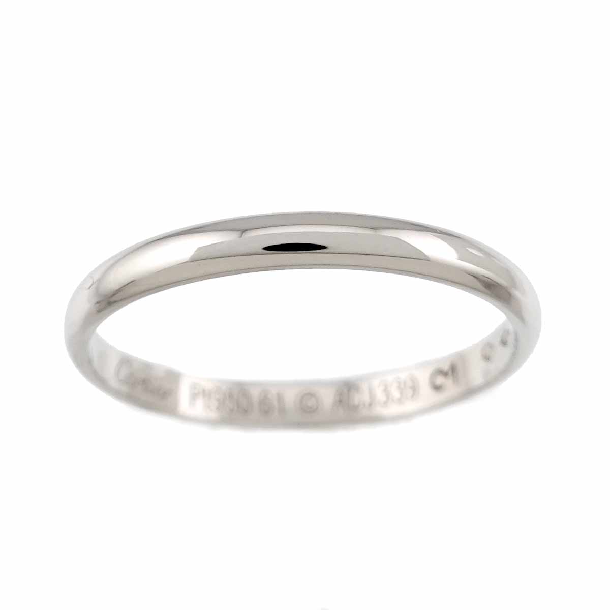 Classic Ring Platinum Size61 9-9.5(US)