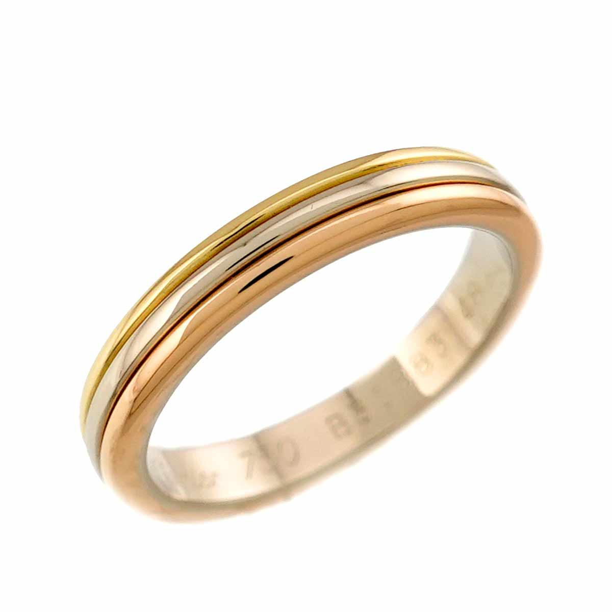 Vendome Ring 18K YG WG PG 750 size48 4.5(US)
