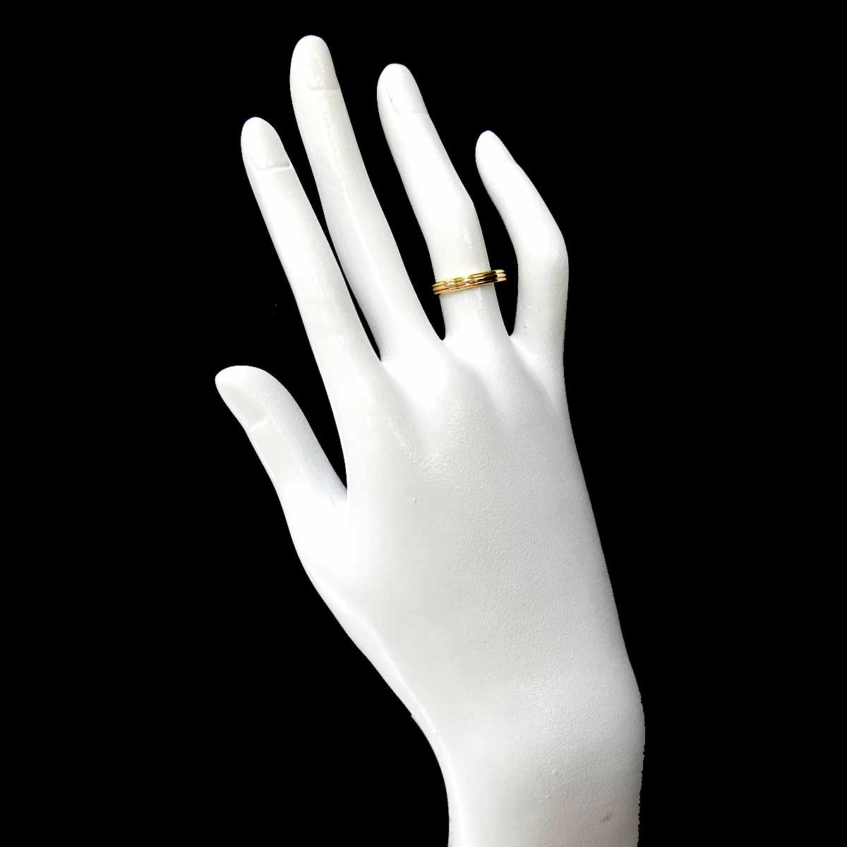 Vendome Ring 18K YG WG PG 750 size48 4.5(US)
