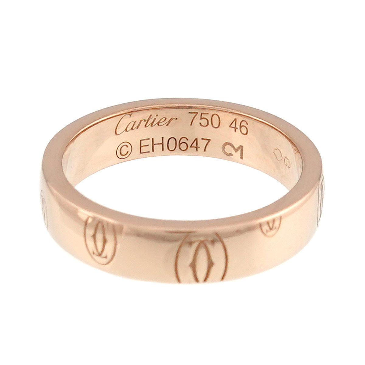 Happy birthday SM Ring 18K PG 750 size46 3.75(US)