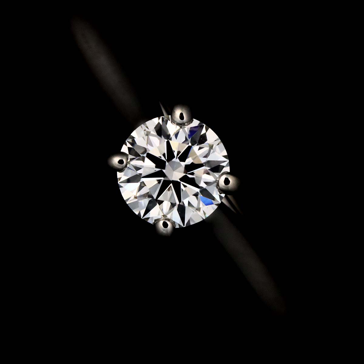 Diamond 0.33ct H/VVS2/3EX Ring Platinum size49 4.5-4.75(US)
