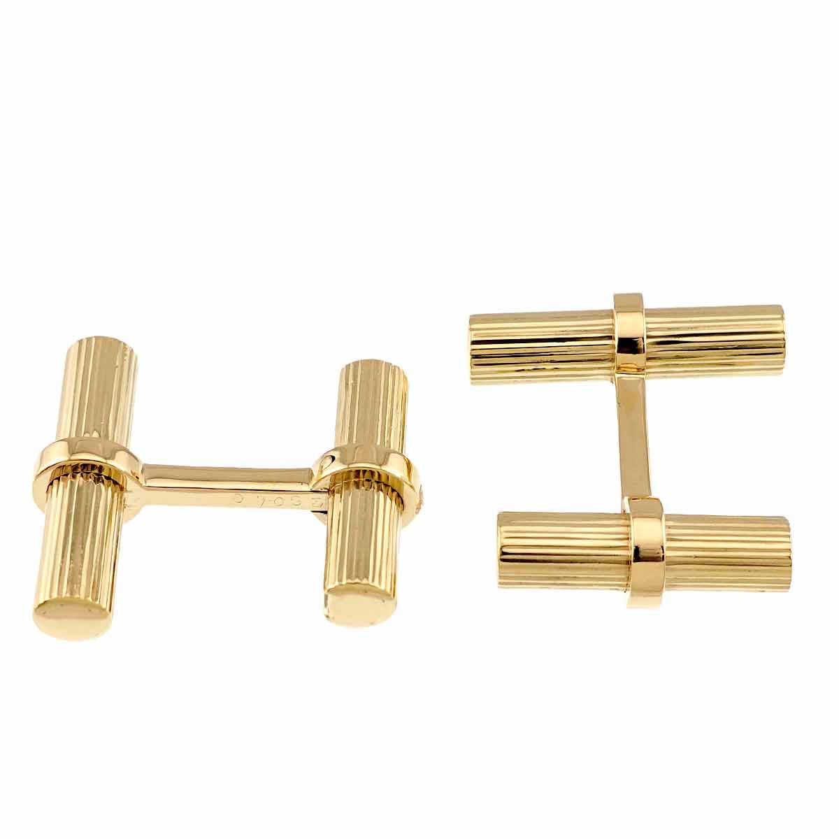 Cuff links 14 Yellow Gold 585