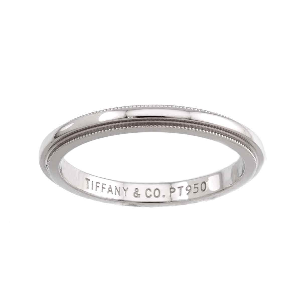 Milgrain Band Ring Pt Platinum Size4.75-5(US)