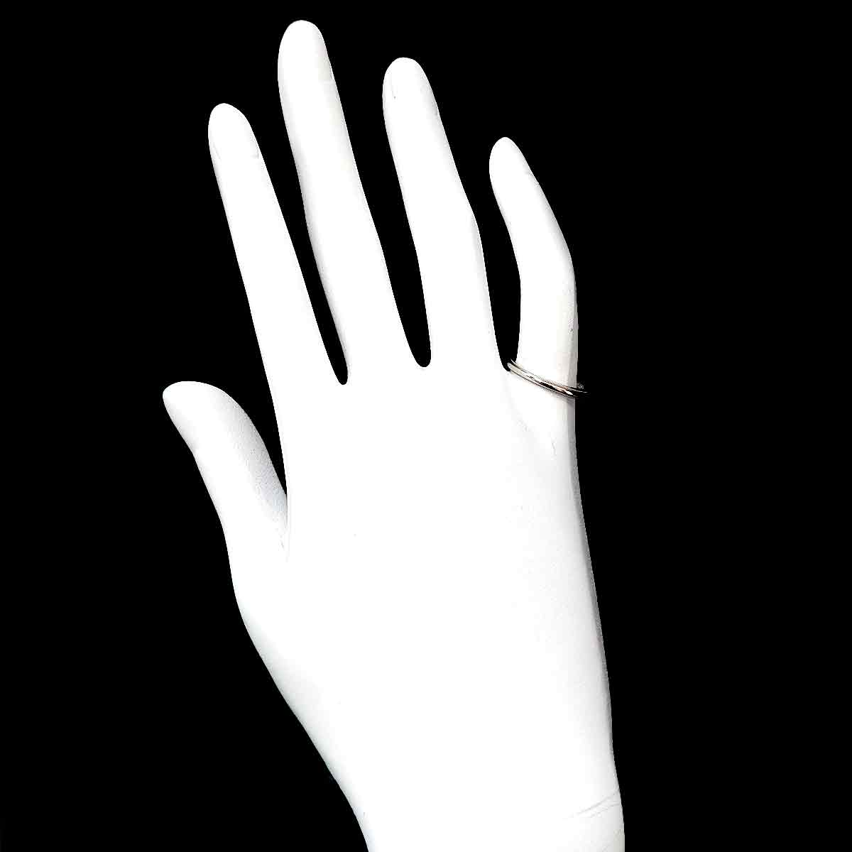 Milgrain Band Ring Pt Platinum Size4.75-5(US)