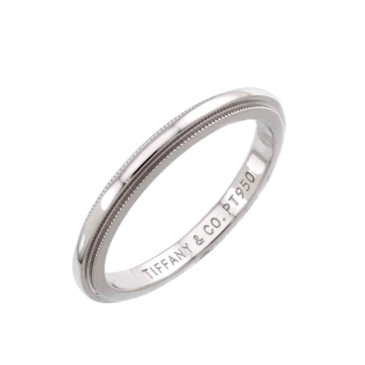 Milgrain Band Ring Pt Platinum Size4.75-5(US)