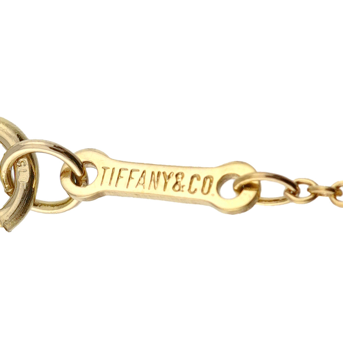 Bean Necklace 18K Yellow Gold 750