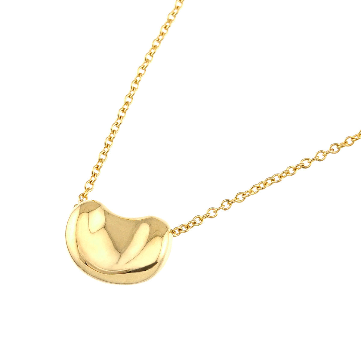 Bean Necklace 18K Yellow Gold 750
