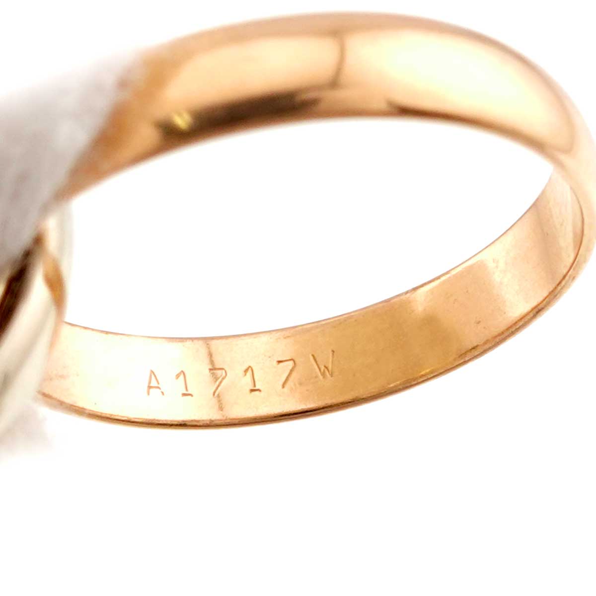 Trinity Ring 18K YG WG PG 750 Size50 5.25(US)