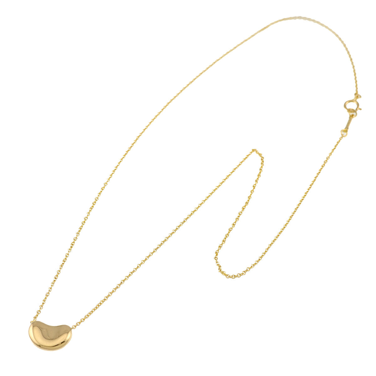 Bean Necklace 18K Yellow Gold 750