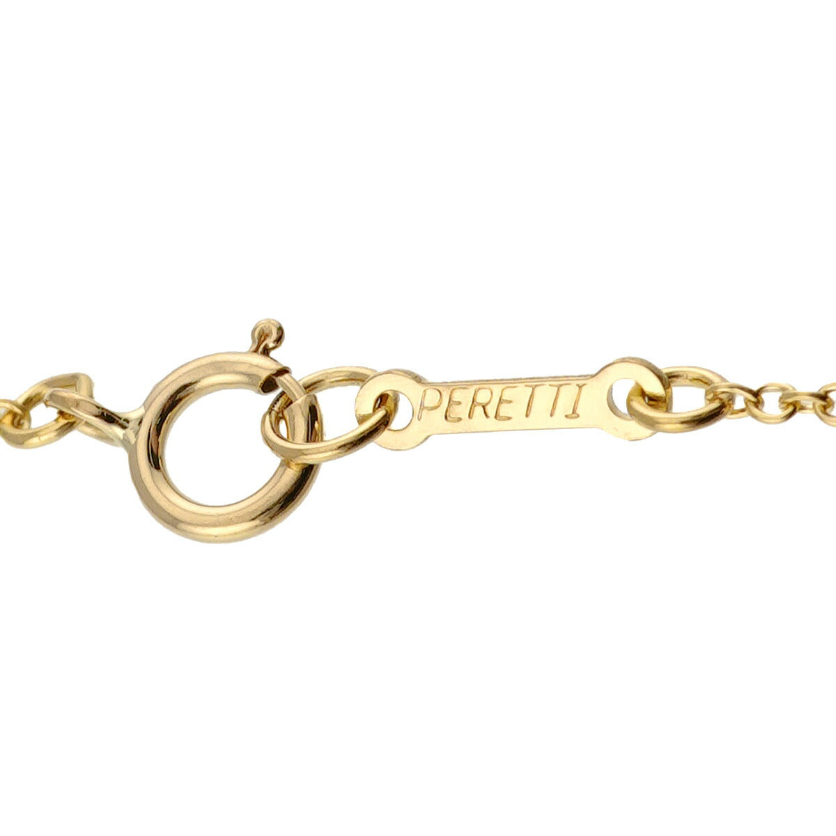 Bean Necklace 18K Yellow Gold 750