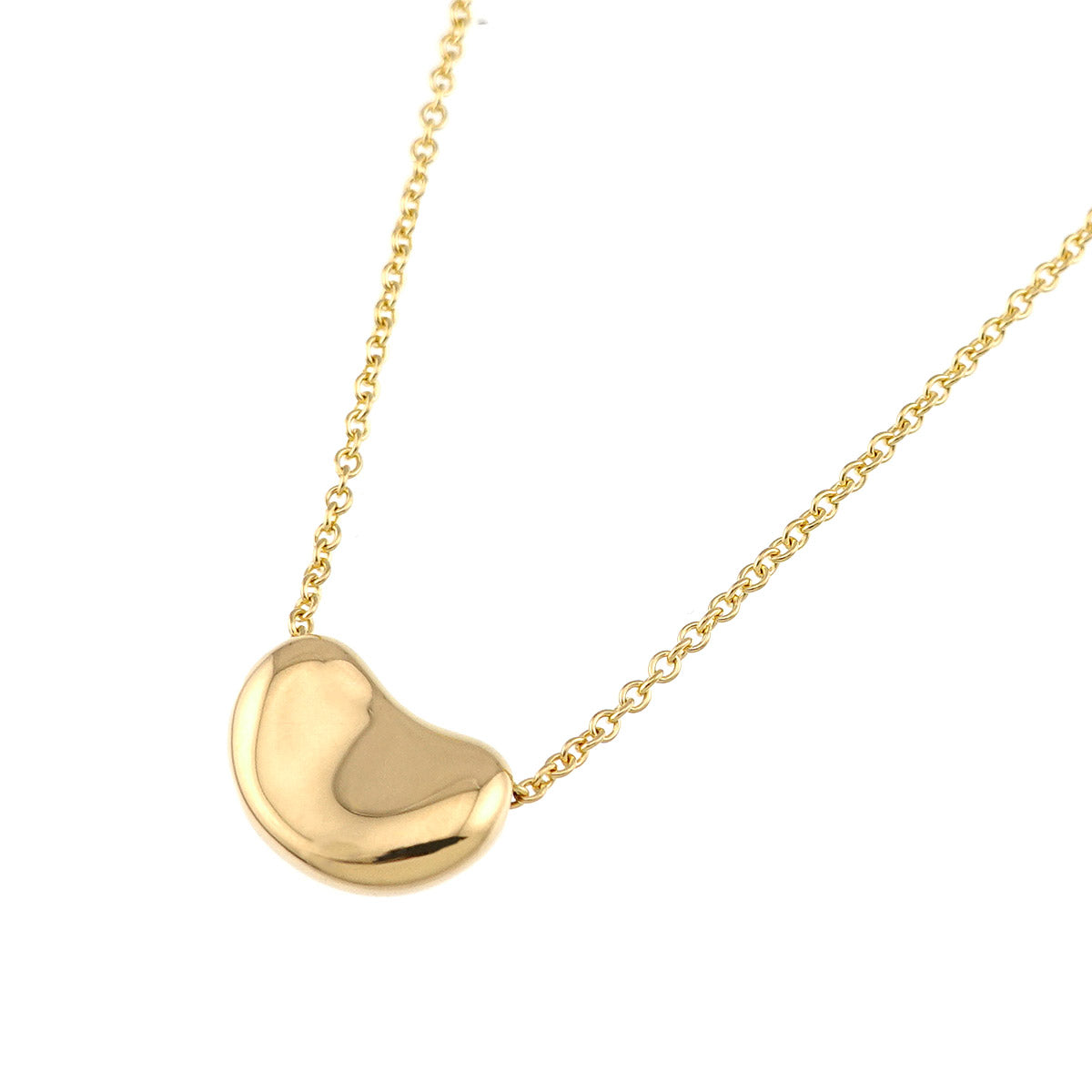 Bean Necklace 18K Yellow Gold 750