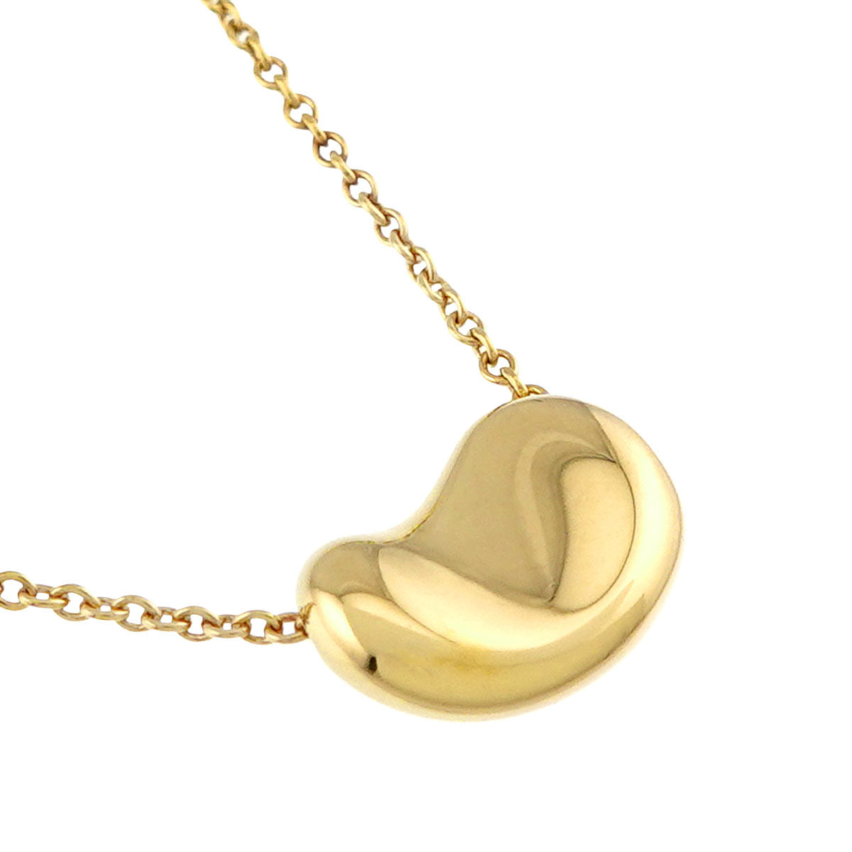 Bean Necklace 18K Yellow Gold 750