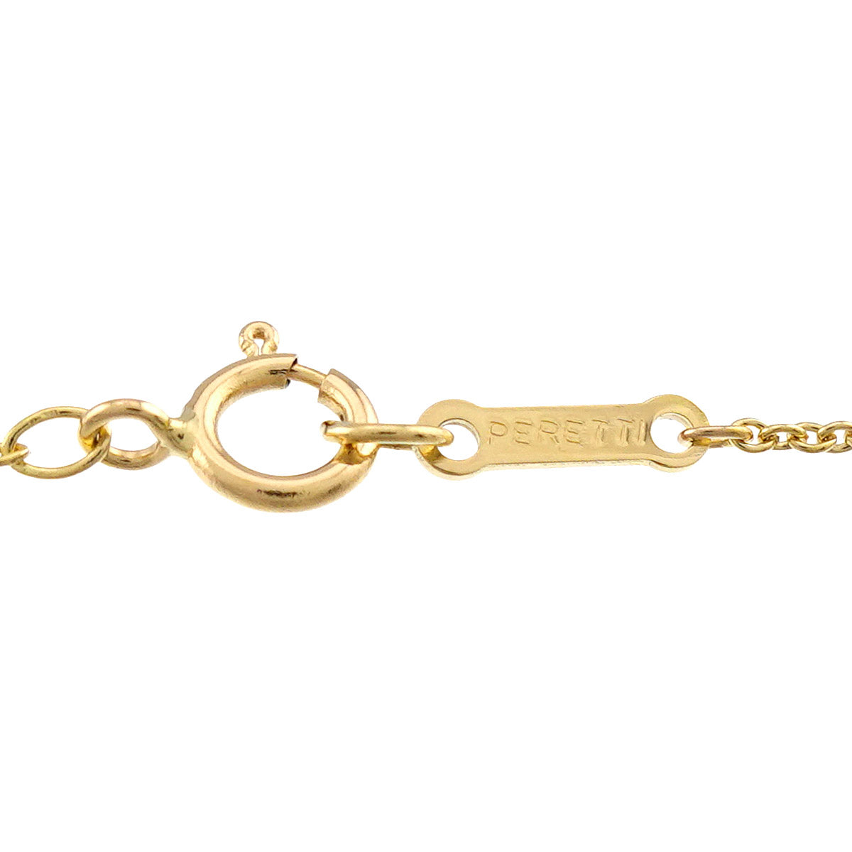 Bean Necklace 18K Yellow Gold 750